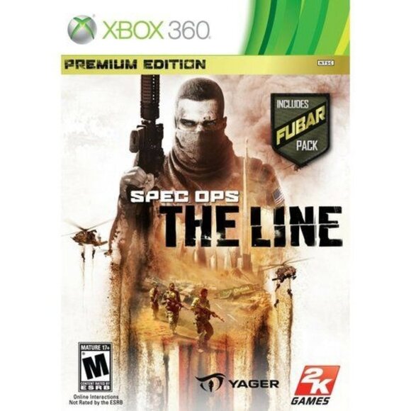 Spec Ops: The Line Xbox 360 Premium Edition Fubar Pack Included By Yager & 2K Ga - Picture 1 of 5